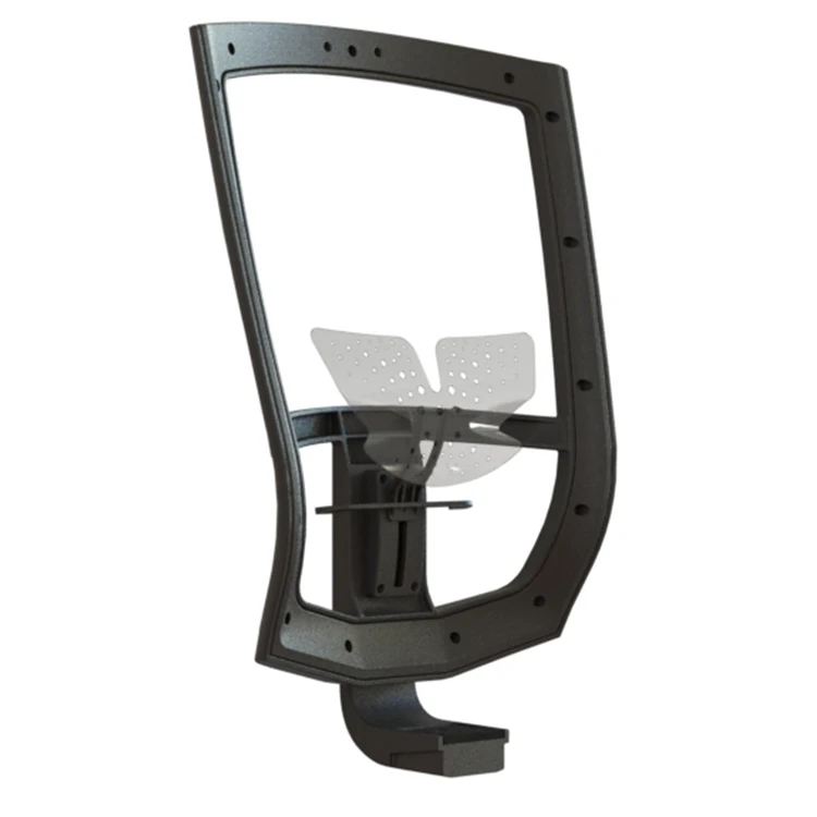 Top sale Ergonomic fit with lumbar support back office chair spare parts components furniture Swivel Chair Part  Back cover