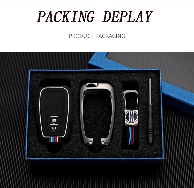 High Quality Zinc Alloy Car Key Case Cover For Toyota Camry Rav4 Highlander Avalon Corolla Protect Shell Accessories Car Styling