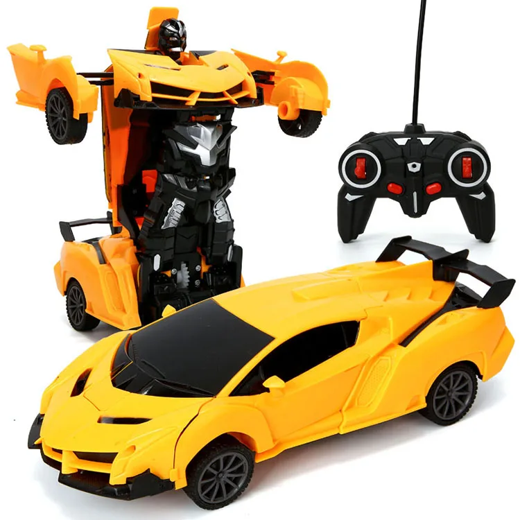 Высокое качество СИД 1:16 деформации rc автомобиль на дистанционном управлении трансформация автомобиля игрушки для