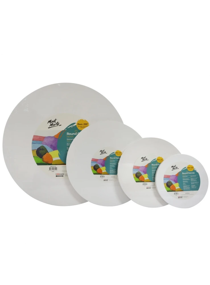 Mont Marte Canvas Round 30cm