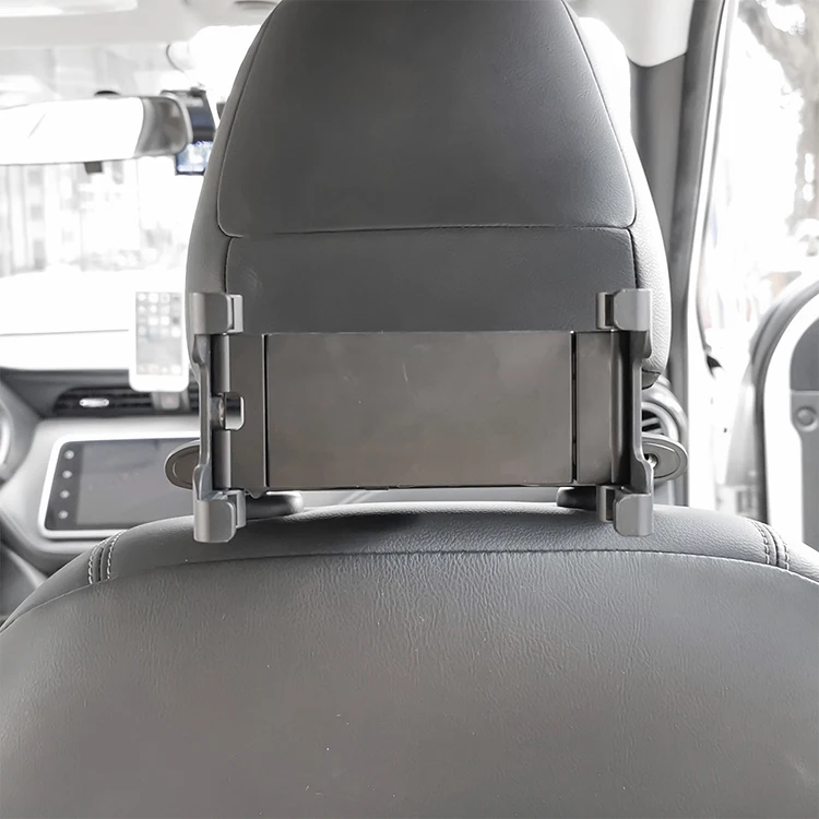 Upgrade Foldable Adjustable Car Headrest Backseat Tablet Holder Smartphone