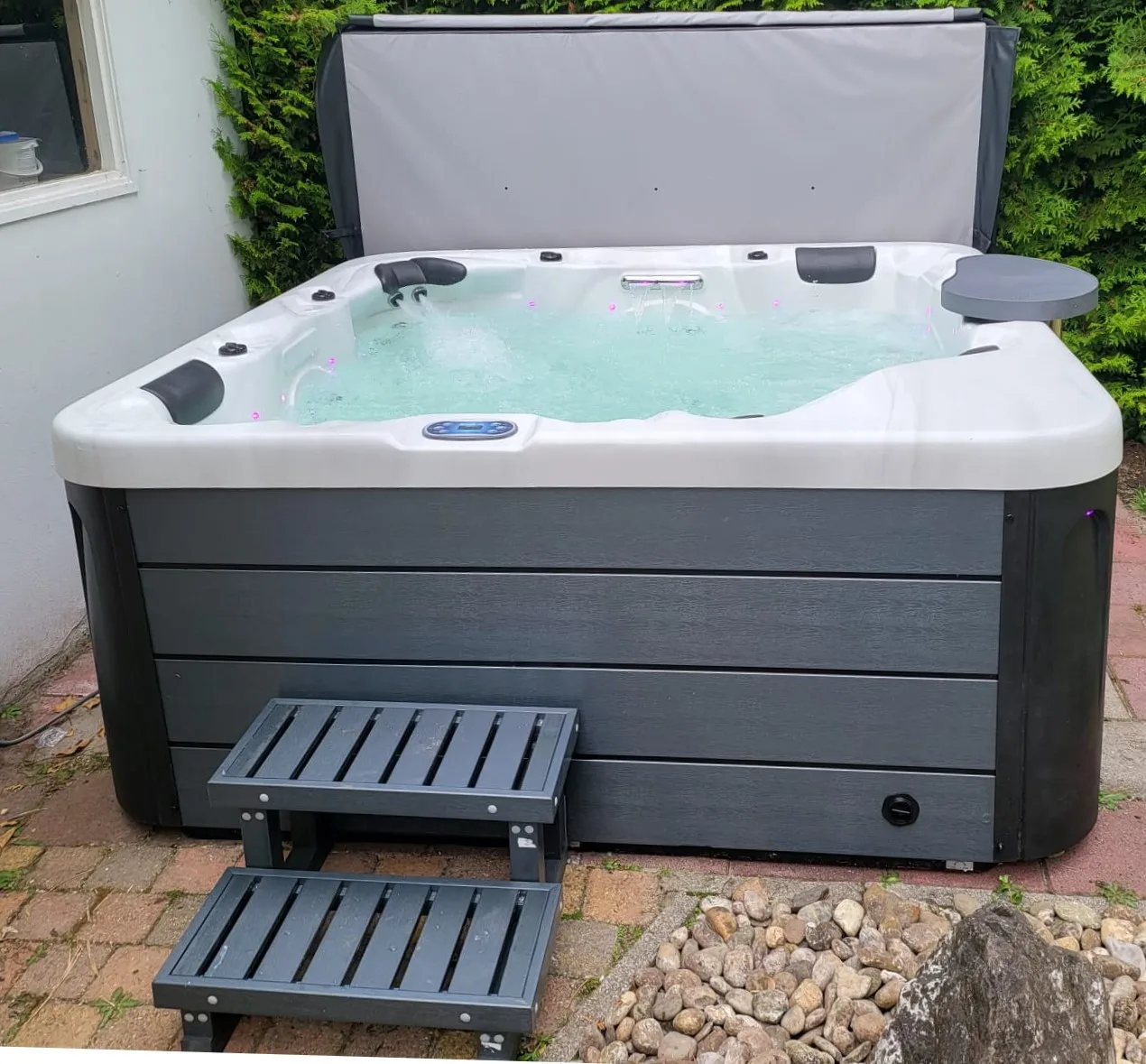 Europe Nordic Spabad Insulated Aristech Acrylic Balboa 5 Persons Spa Pools Outdoor/Indoor Whirlpool Hot Tub