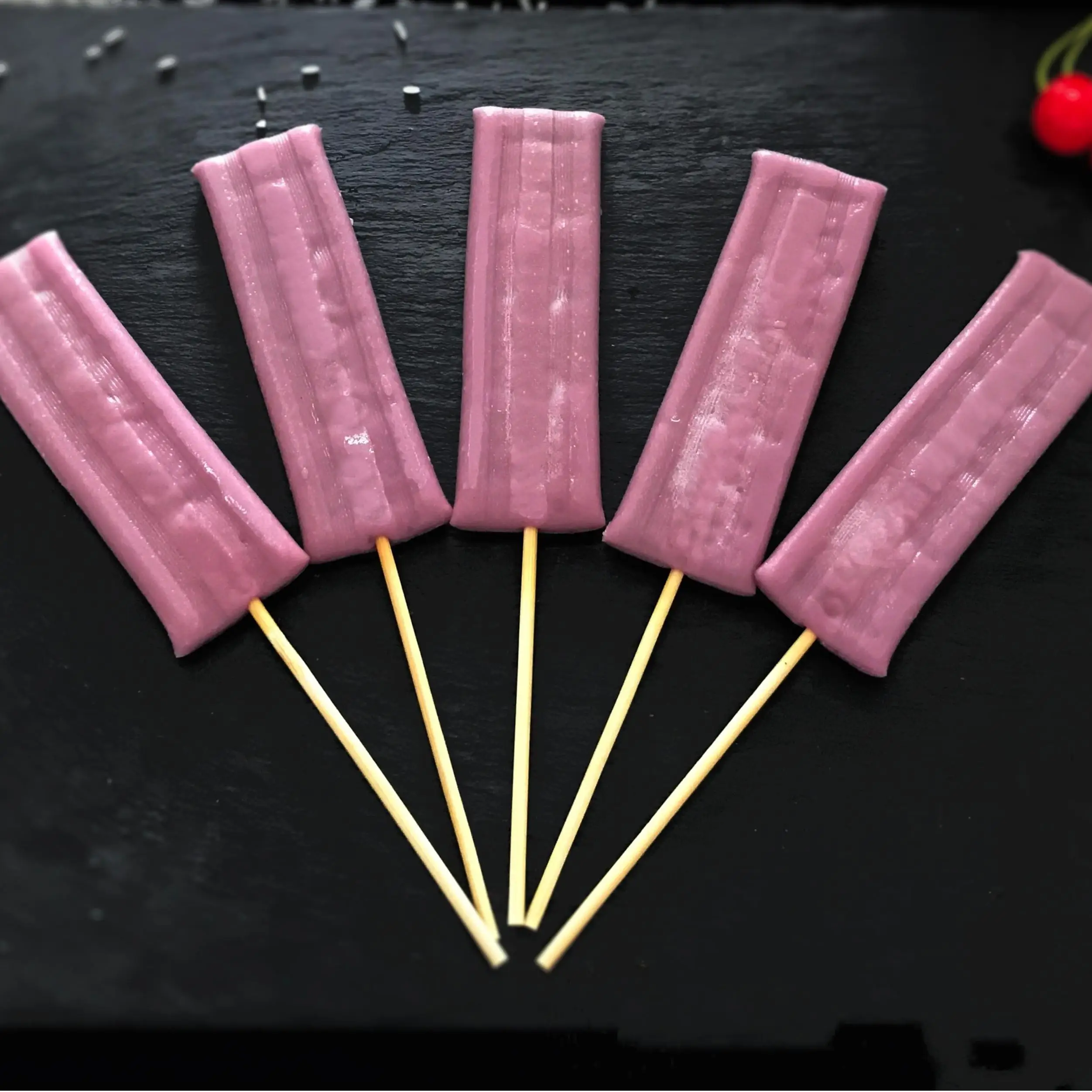 Purple Sweet Potato Flavor Crispy NianGao Crispy New Year Cake Crispy Skin Rice Cake