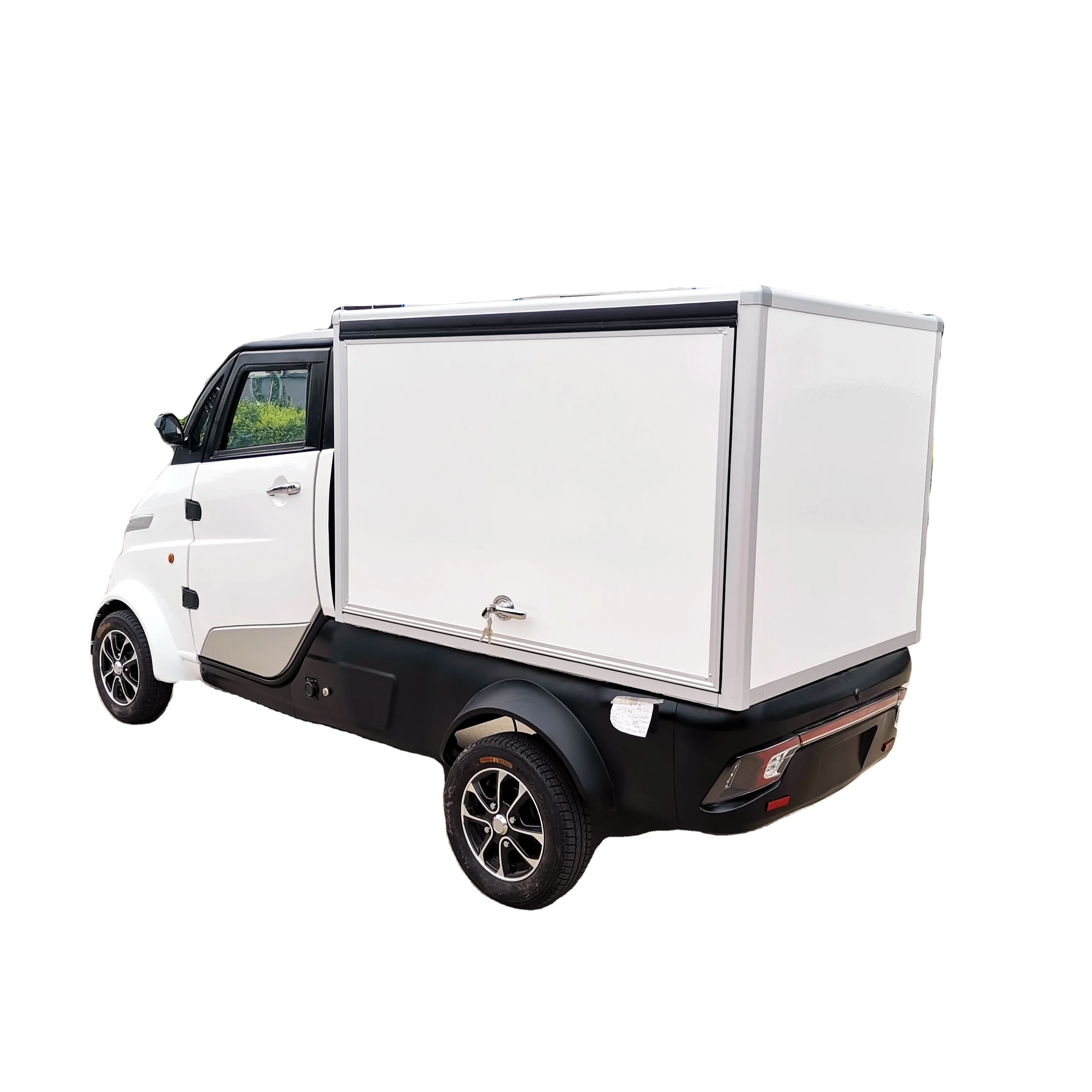 Runhorse electric 4 whrel mini refrigerated cargo van with EEC COC CE