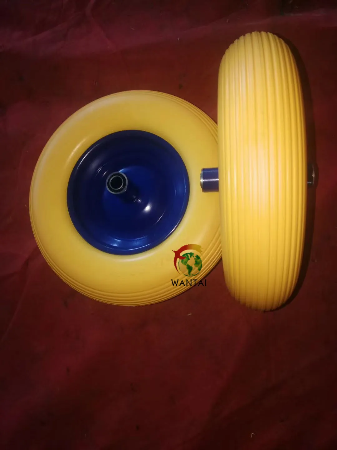 Wholesale plastic rim wheel barrow pu foam wheel 3.00-4