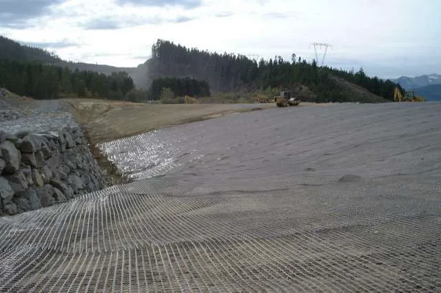 High Tensile Strength Geogrid Reinforcement PP Plastic Biaxial  Geogrid