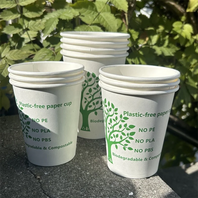 Gobest Eco friendly custom single aqueous coating paper cupcoffee cup  biodegradable   take away food packaging cardboard cup wi