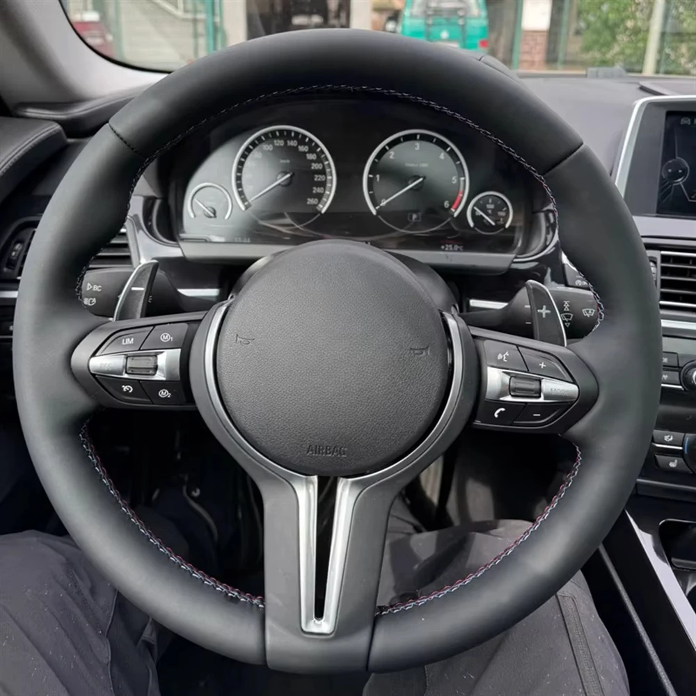 M Series leather Steering Wheel for BMW F10 F11 F20 F21 F30 F31 F34 F32 F33 F36 F22 F23 F46 M3 M6 Steering Wheel Car Accessories