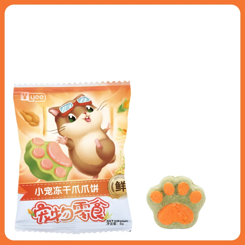 Замороженный Когтевран YEE торт трава хомяк жевательный кролик Шиншилла морская свинка еда угощение