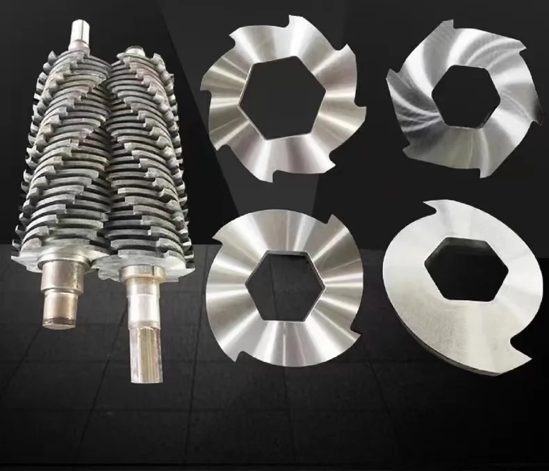 Best Quality Double Shaft Plastic Shredder Blade/plastic Waste Plastic Shredder  Blades Knives