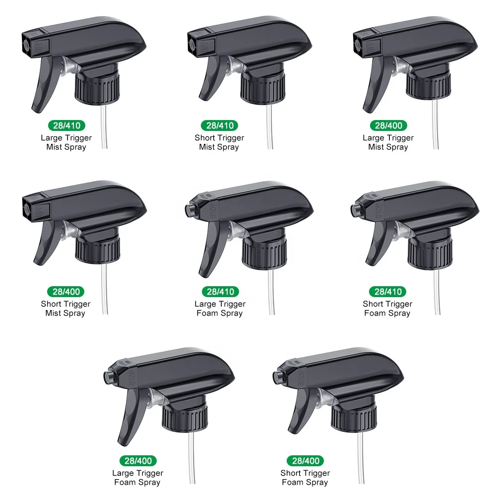 Manufacture Wholesale Daily Cleaning Household Cleaning Trigger Sprayer 28/400 28/410 For Disinfection Bottle Spray