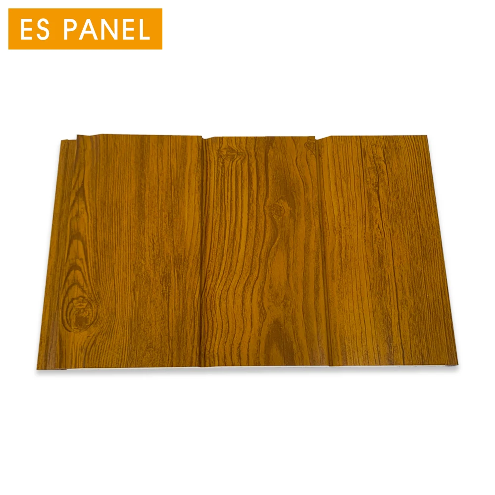 Wooden Polyurethane Foam Insulation Ceiling Metal Decoration Panel