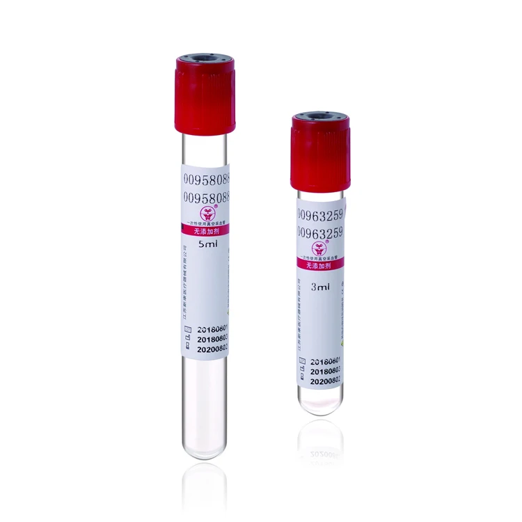 Hot sale medical k2 edta blood collection tubes glass vacuum blood collection tube