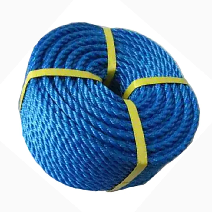 High quality 3/4 strands PP TWIST ROPE for fishing marine