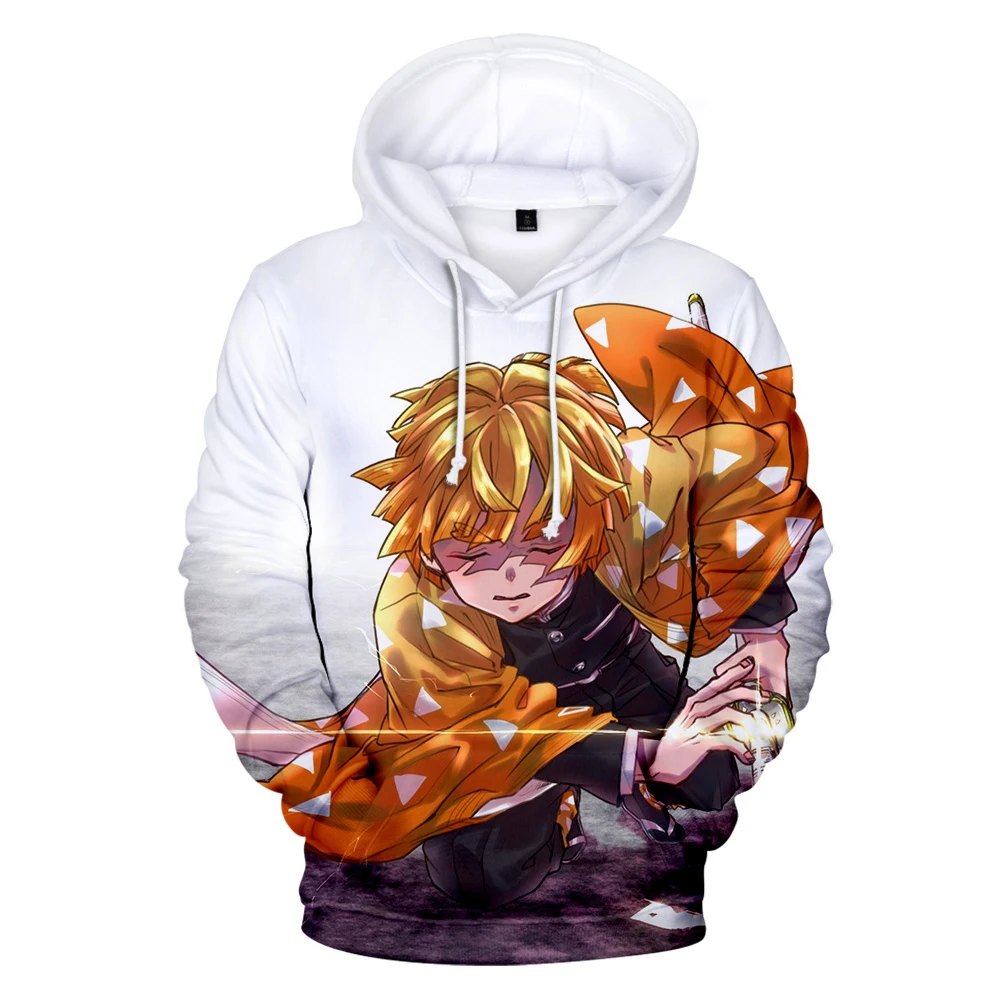 Fitspi Anime Kimetsu No Yaiba 3d Hoodies Sweatshirts Men Women Harajuku Sweatshirts Boys Girls Tracksuits Clothes