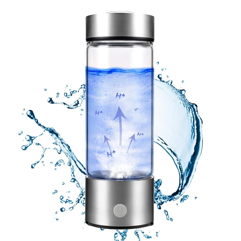 New 2024 Gift Set SPE PEM Technology Hydrogen-rich Hydrogen Water Bottle Generator Smart Tasteless H2 Hydrogen Rich Water Bottle