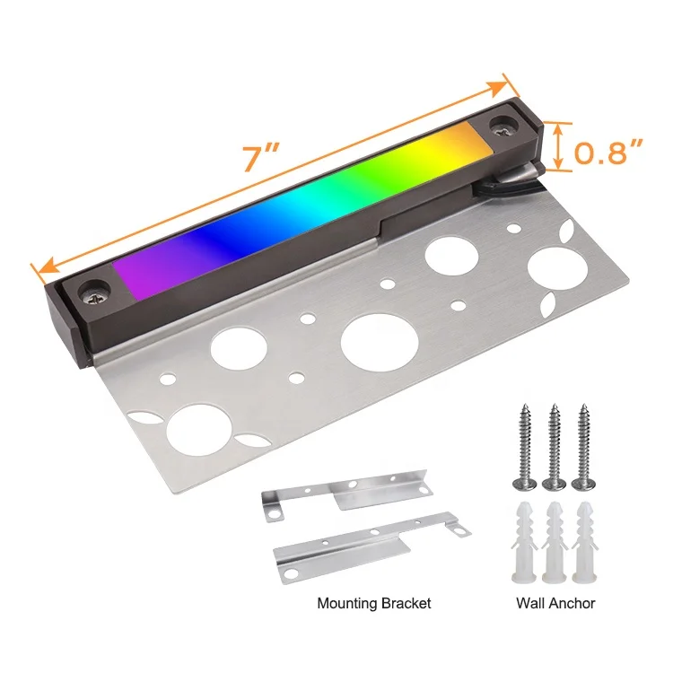 ETL Listed Die-Cast Aluminum Adjustable CCT Rgbw BT Smart Hardscape Lighting Retaining Wall Lights For Landscape Steps