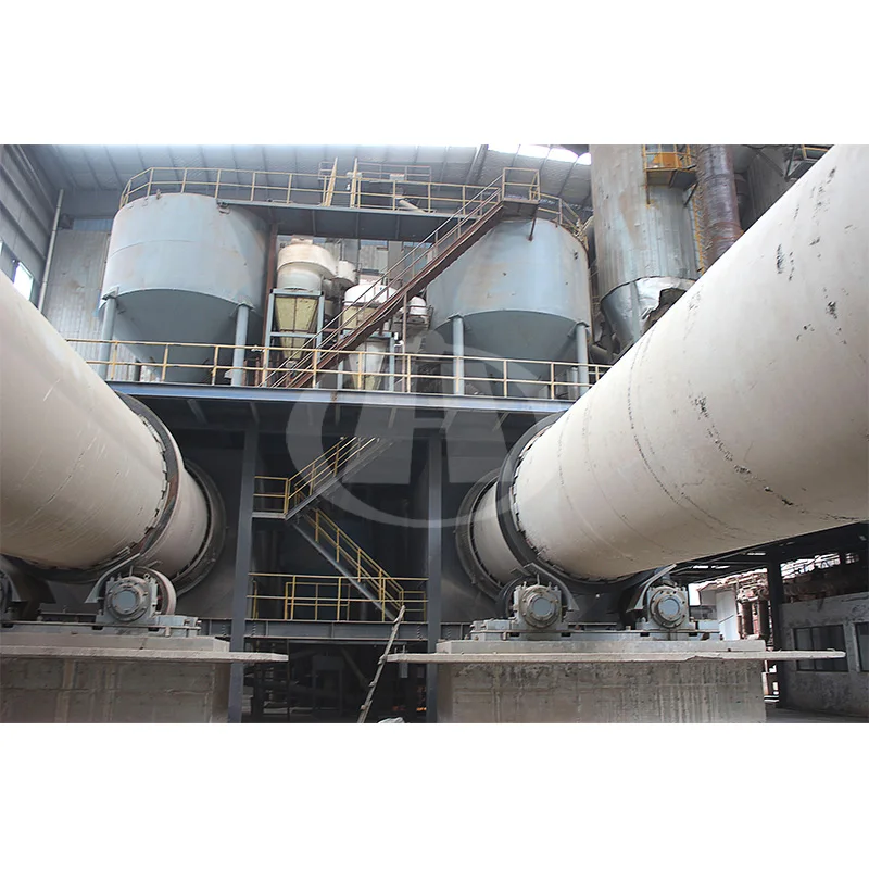 China 5 Stage 600tpd Vertical Preheater Active Lime Rotary Kiln