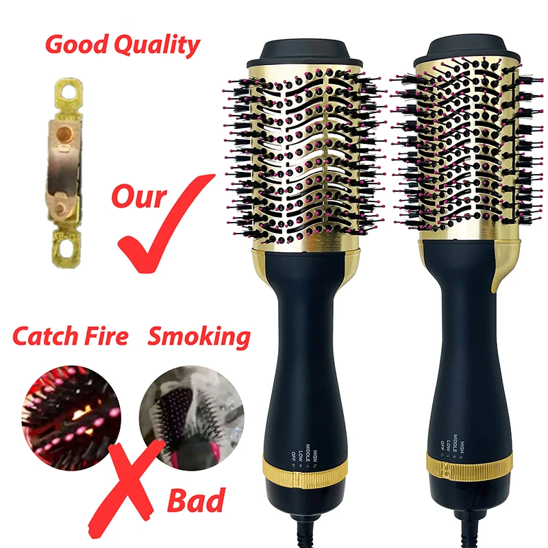 Hair Dryer Brush Ionic Blower Comb brush for hair dryer one step hot air brush fashion 3 in 1 hair drye