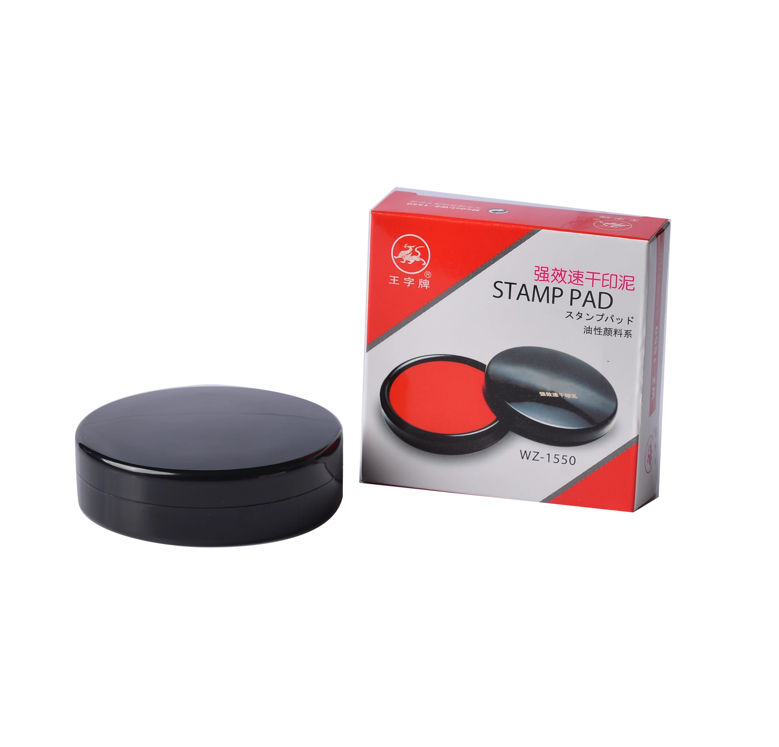 factory supplier office stamp pad with quick dry ink 2023