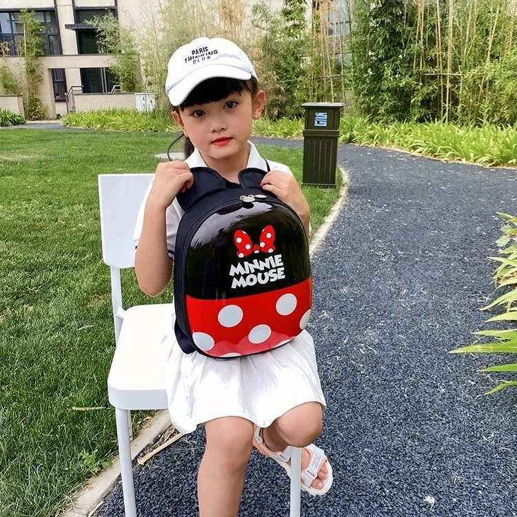 MAIMAI Cartoon Kindergarten Anti-Lost Schoolbag 2-6 Years Ladybug Children Bag Boys And Girls Hard Shell Backpack Kids