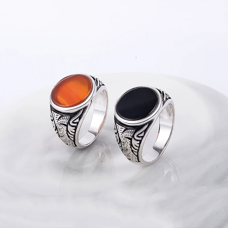agate lowest prices moissanite signet stone rings for men