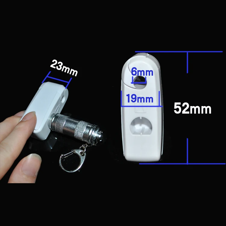 Anti-theft display Black white stop lock stop lock invue stoplock