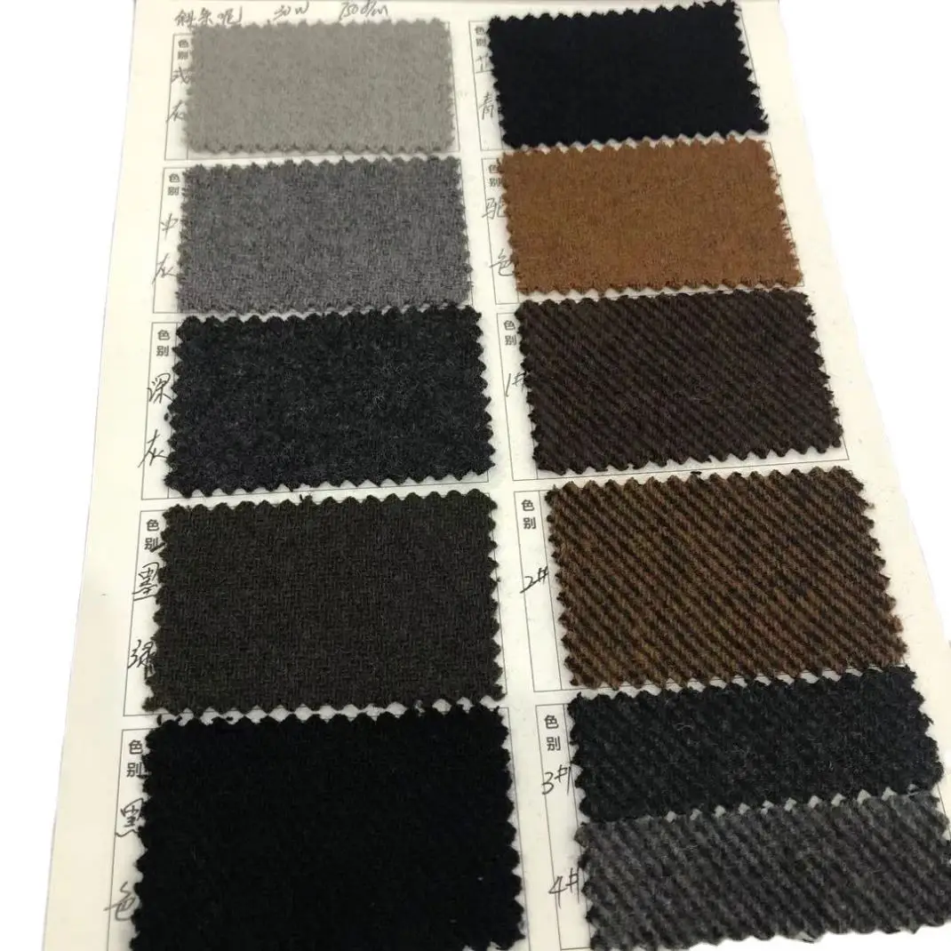  30% шерстяная ткань Wool750g/m для пальто