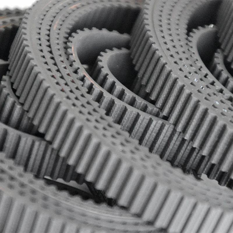 Factory price industrial single-sided toothed belt black rubber synchronous belt S5M timing belt