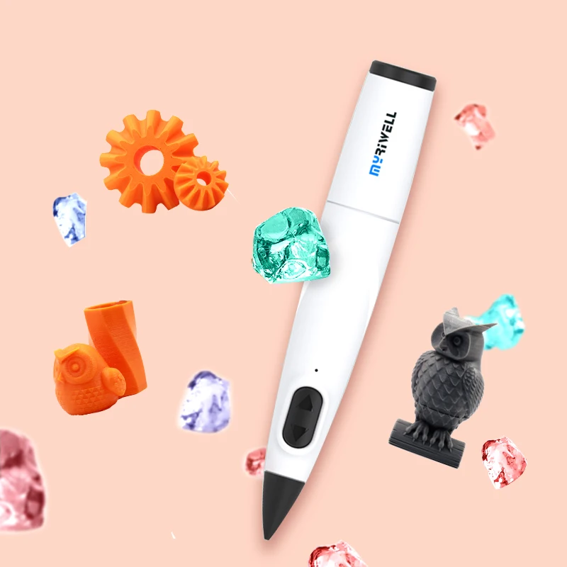 3d pen ceramic logo 3d printing pen consumables 3d printing pen rechargeable