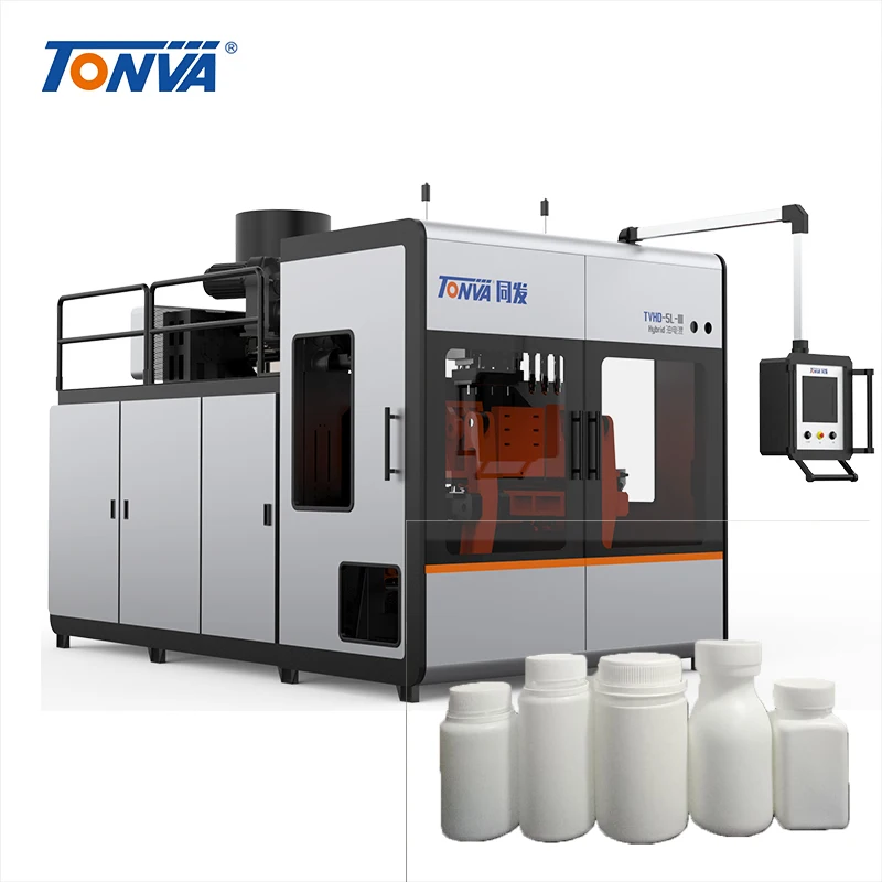 HDPE medicine bottle Pharmacy Capsule Pill Plastic bottle manufacturing machine blow molding machine price