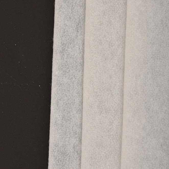 100% Polyester Nonwoven Fusing Interfacing 25Gsm Double Dots Non-Woven Interlining Fabric