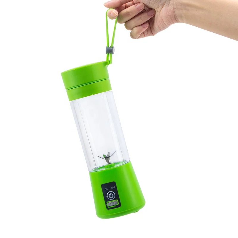 Personal 6 Blades Electric Fruit Juicer Rechargeable USB blender Cup for Smoothie