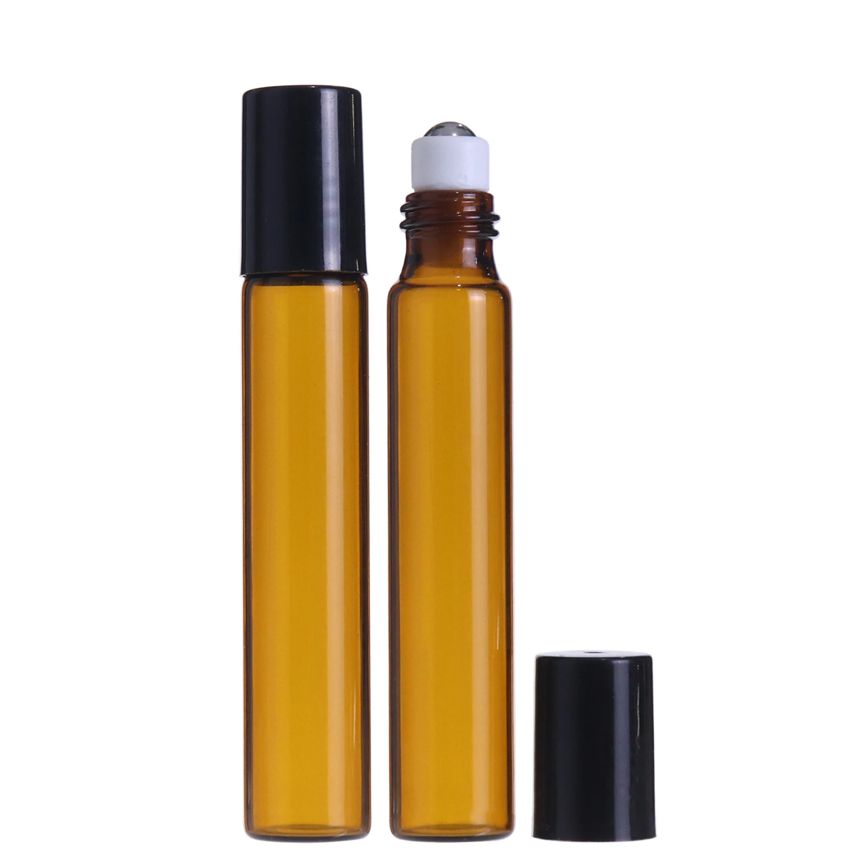 Glass Roller Bottle 1ml 2ml 3ml 5ml 10ml Roll on Bottle Amber Perfume Essential Oil Roller Bottle