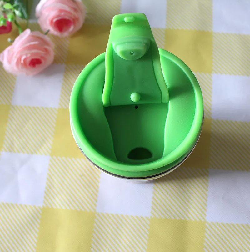 biodegradable bamboo fibre coffee cup 12 oz stainless steel tumbler with plastic lid