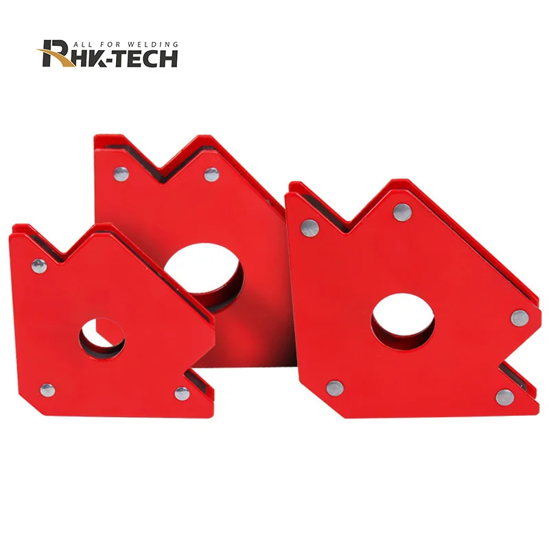 RHK 25/50/75lbs Pull Force Triangle Magnetic Welding Tools With High Quality