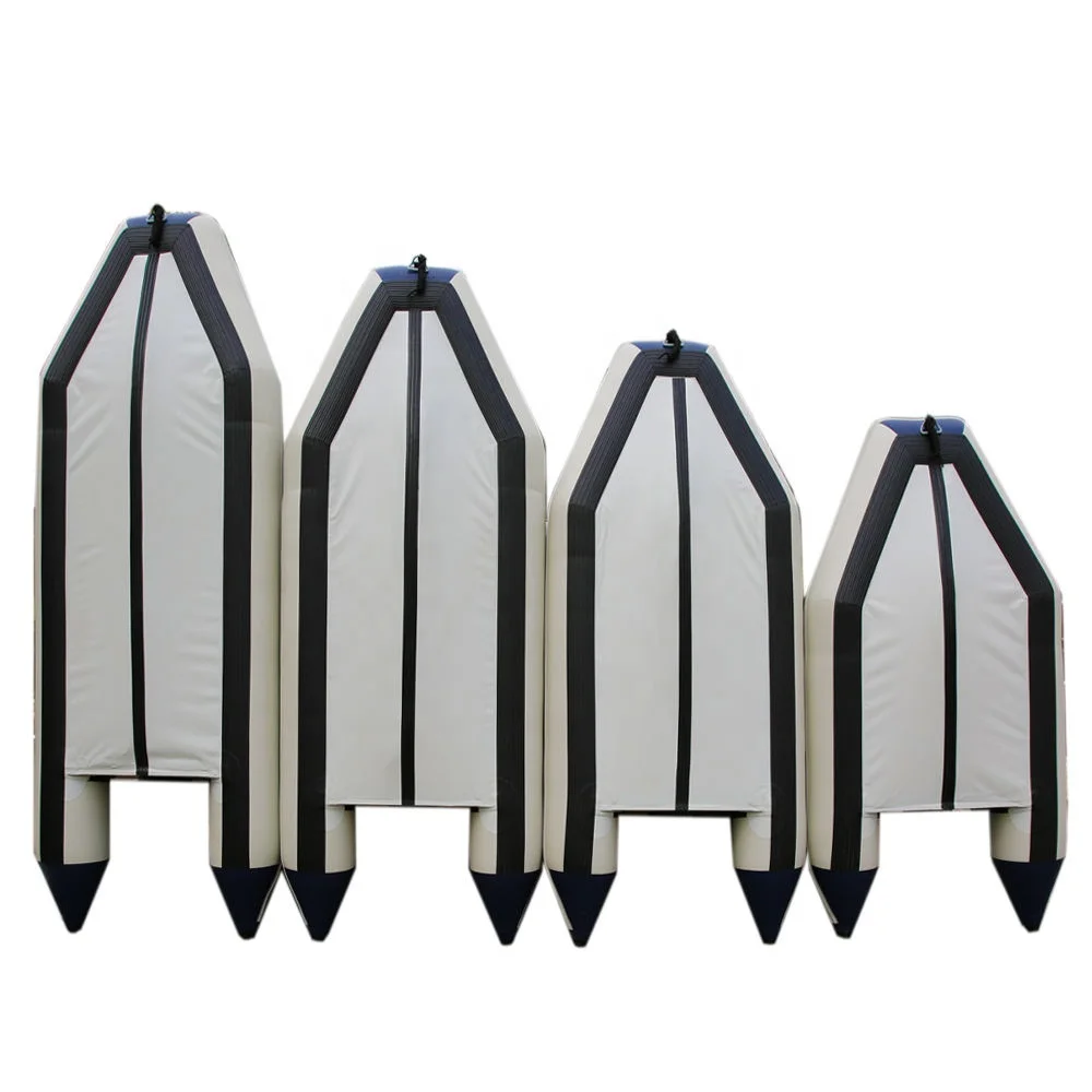 Solarmarine 4 Person 10ft PVC Inflatable Fishing Boat Aluminum Floor Speed Kayak