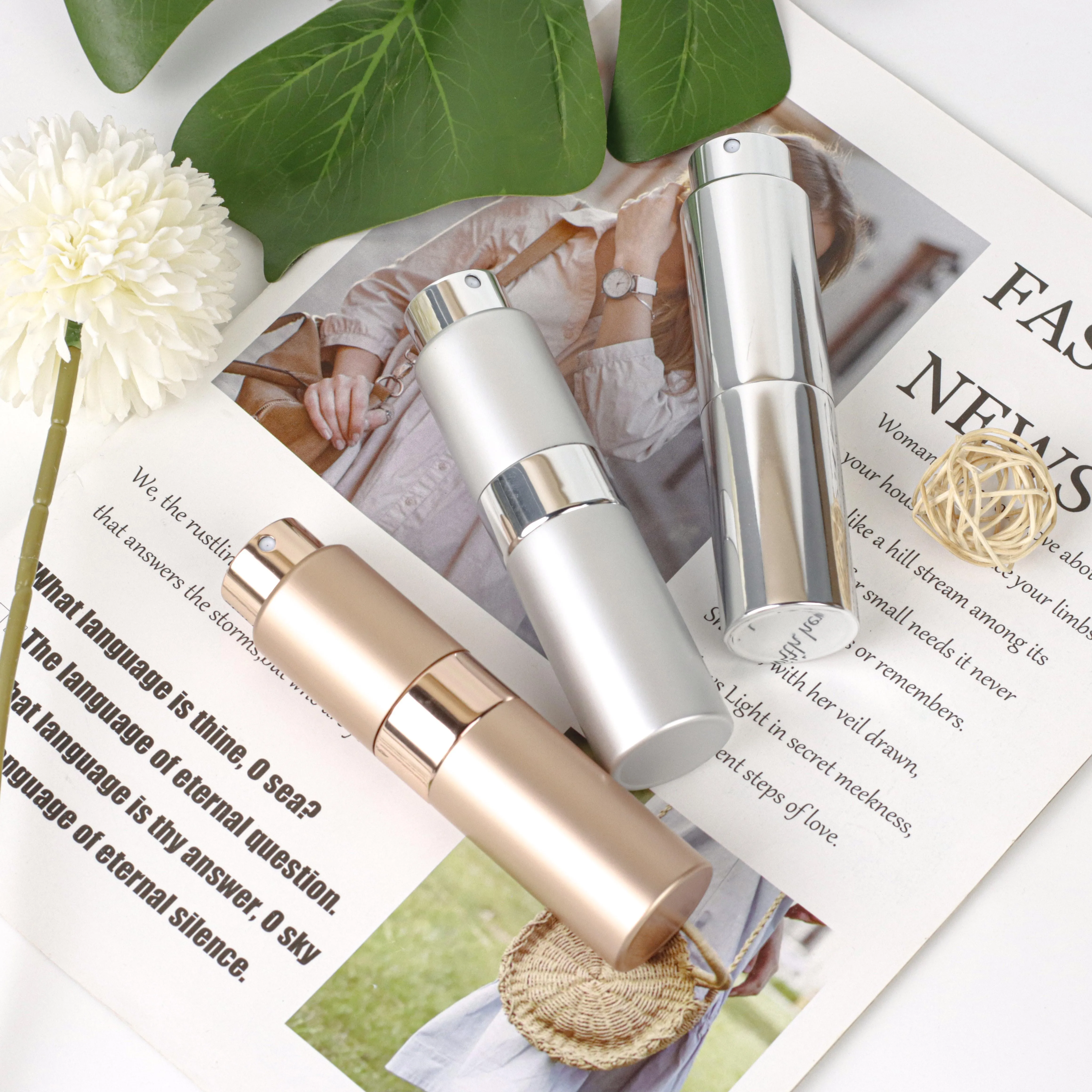 5ml aluminum travel perfume atomizer spray bottle perfume toner spray Deodorant spray