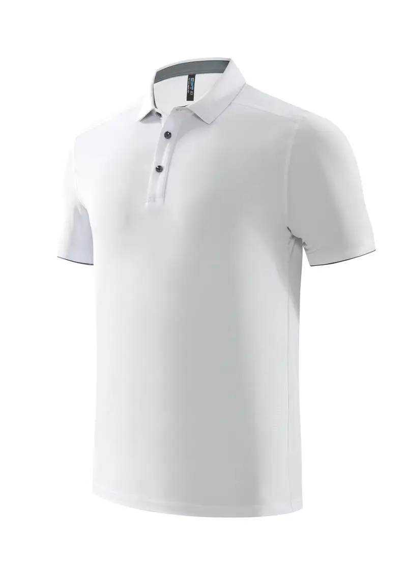 Custom High Quality 92% Polyester 8% Dry Fit Sports Polo Shirt Print Sport Polo Men t Shirts