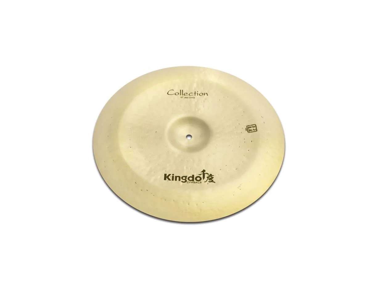 like zildjian cymbal b20 hot selling golden handmade jazz 18' china for drum set  Ar-JA18CH