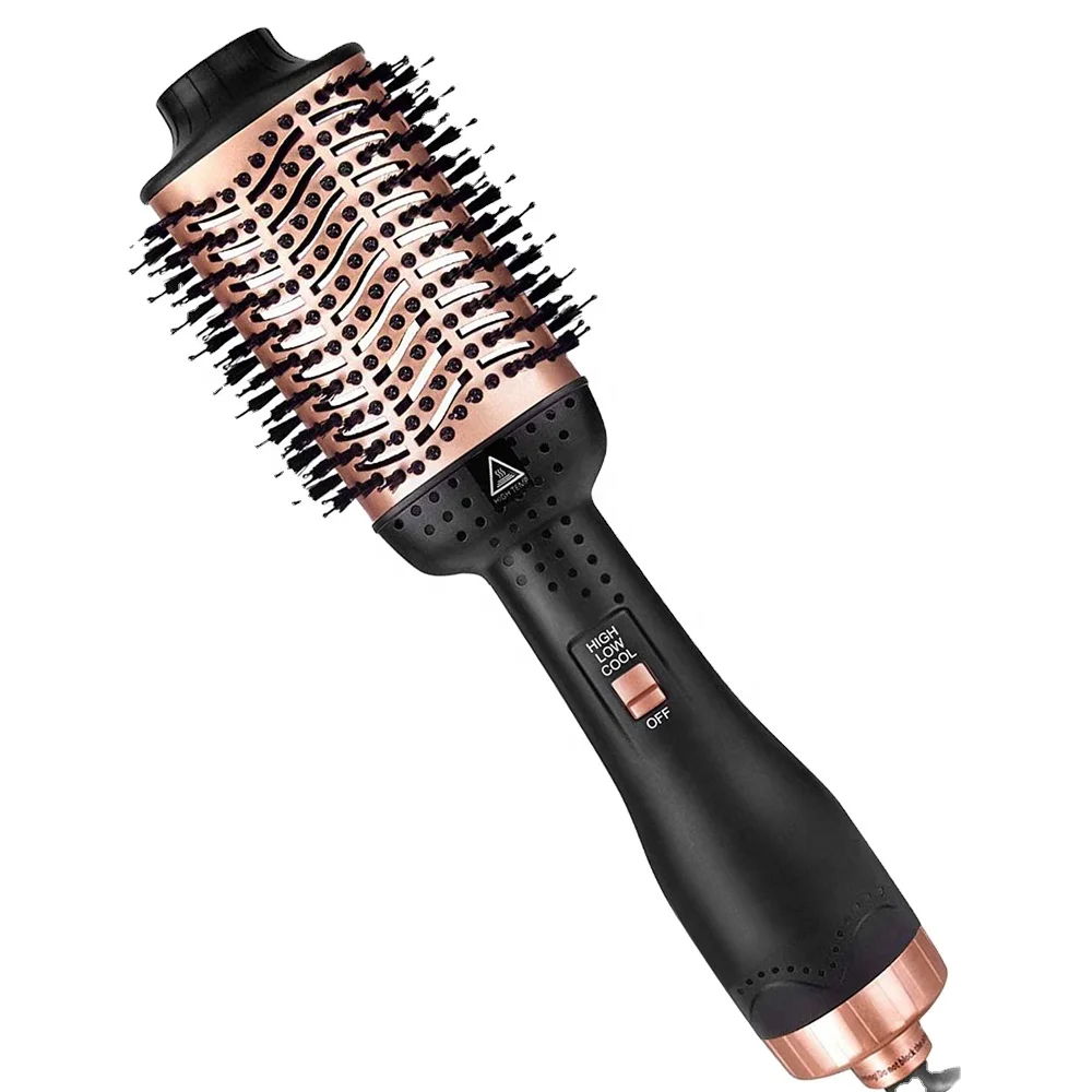 Factory Cheap Wholesale Hot Air Brush One-Step Hair Brush Blow Dryer for Women