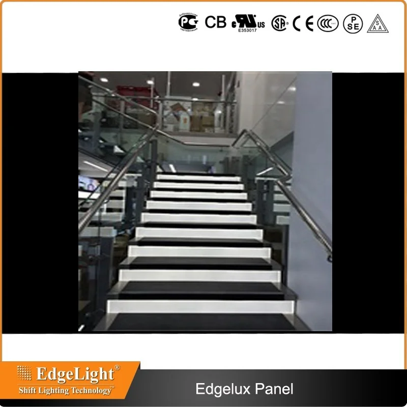 Edgelight Pattern Curved Led Signs Acrylic Base Light Guide Plate Super Bright Ultra Thin Led Panel Light CE UL Approved