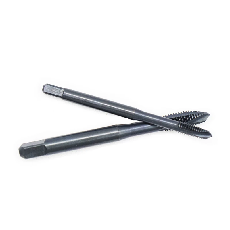 Machine taps DIN371 Form B HSS spiral point fully ground Nitried thread cutting tool VAP black oxide  M3-M10