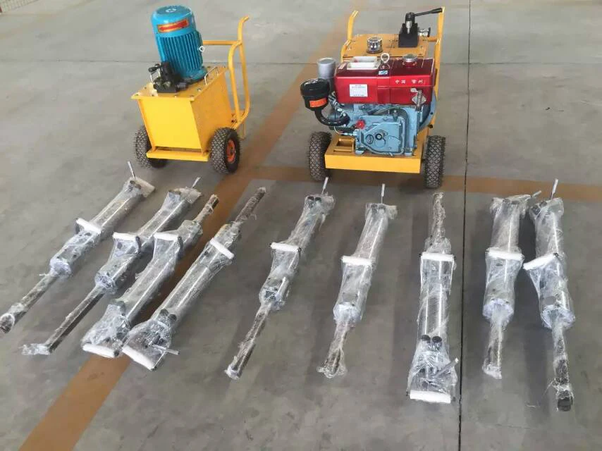 OEM factory hydraulic power pack splitter rock breaker excavator prices