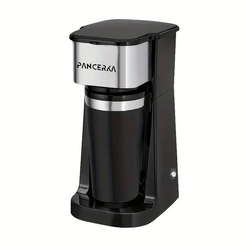 PANCERKA American hotel 4-6 чашек 0 42 л 800 Вт Автоматическая капельная Кофеварка черного цвета кофемашина