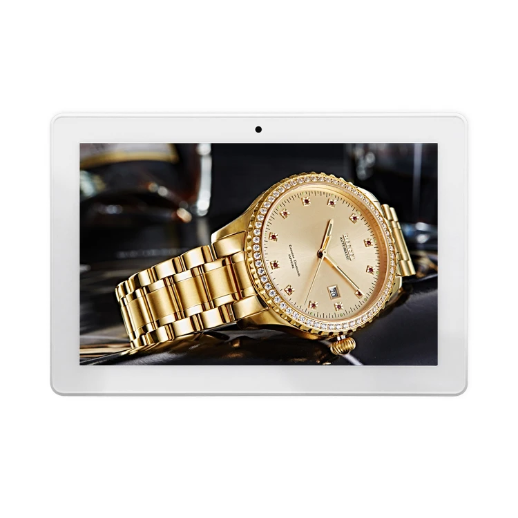 Настенное устройство для умного дома с открытой дверью, емкостный сенсорный экран 10,1 дюйма RK3288