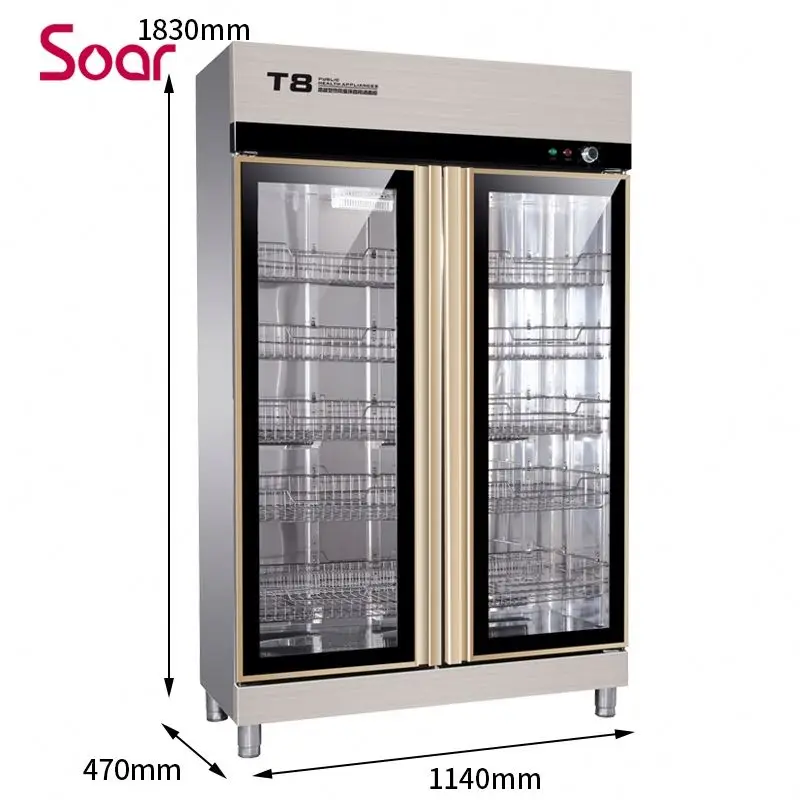 Сушилка для посуды с УФ-защитой, Электрический стерилизатор для посуды, кухонный шкаф для дезинфекции