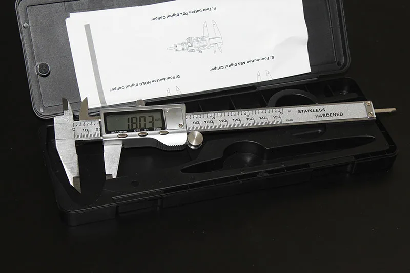 Stainless Steel 0-300mm Digital Display Vernier Caliper/Digital Ruler 0.01mm High Accuracy Precision Measuring Tools