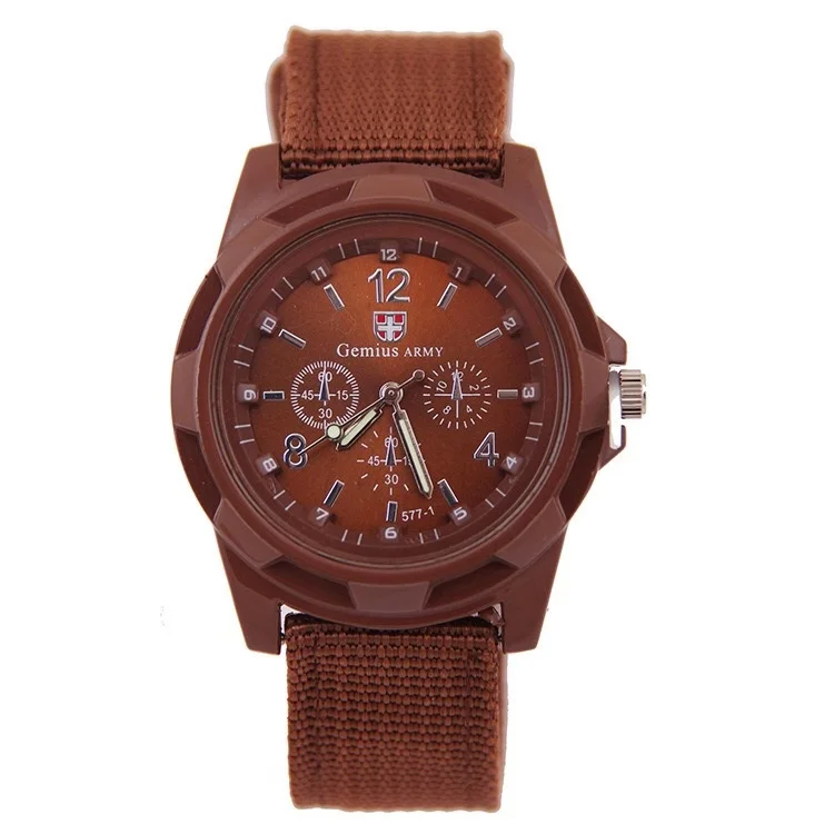 Reloj de hombre fashion business quartz hand watch casual watch nylon watch strap military reloj Luxury Brand Hot Sell