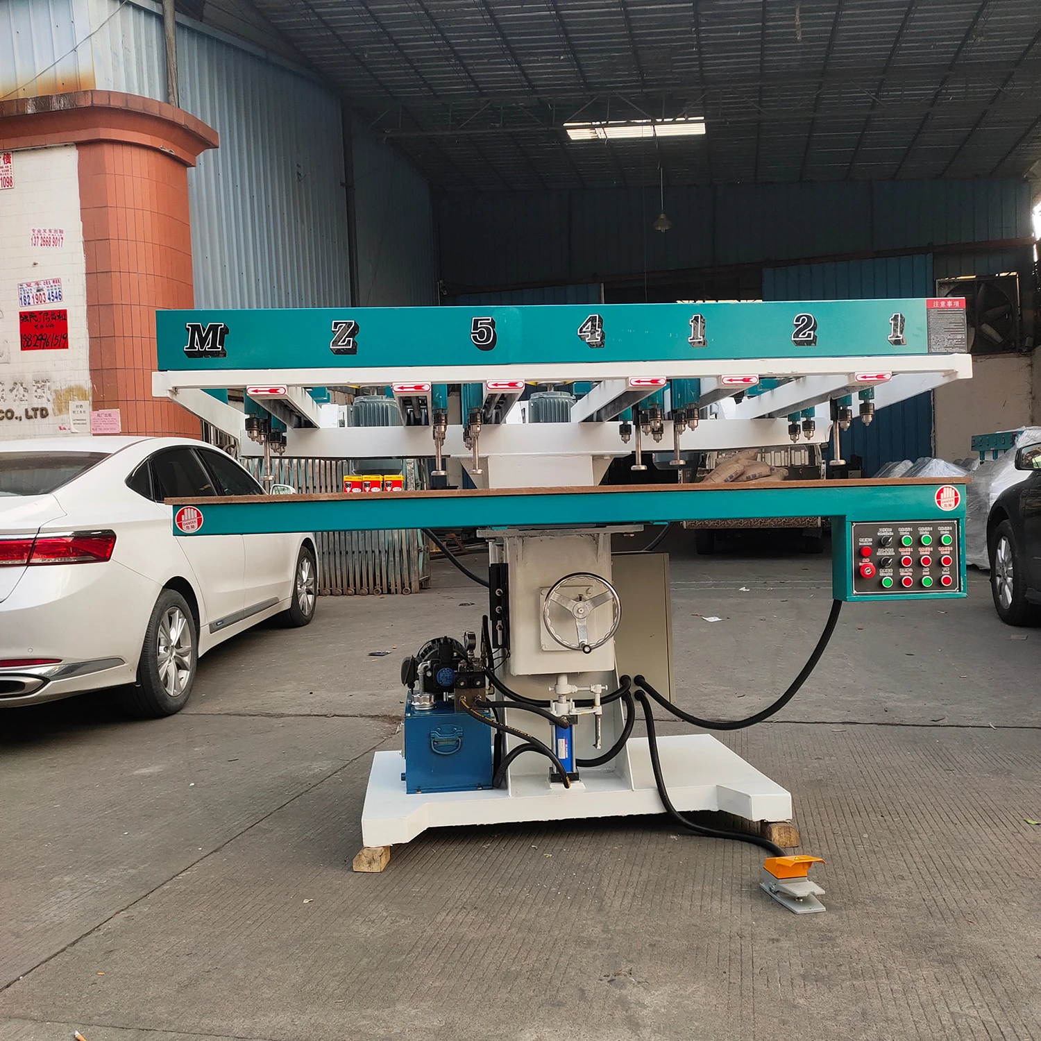 high accuracy wooden multi spindle wood drilling machine